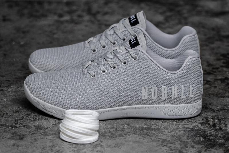 Women's Nobull Arctic Heather Trainers Grey | SG A2907H